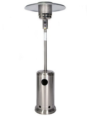 MUSHROOM PATIO HEATER (STAINLESS STEEL)